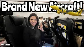 Flying Spirit Airlines Brand New Airbus A321neo (flight we almost missed) - Newark to Indianapolis