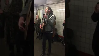 Hozier - Almost (Sweet Music) (Pop-up Show in NYC Subway)