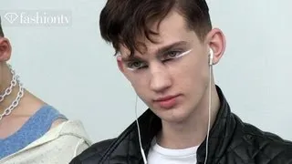 Male Models Backstage at Alibellus Spring/Summer 2014 | Paris Men's Fashion Week | FashionTV