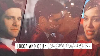 Lucca & Colin (The Good Fight); You Set My World On Fire