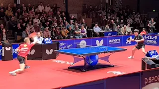 THE SWEDISH BEAST ANTON KALLBERG PLAYS OUTSTANDING TABLE TENNIS