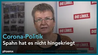 phoenix tagesgespräch mit Kathrin Vogler zur Pandemie-Politik der Bundesregierung am 05.11.21