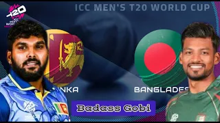 Sri lanka vs Bangaladesh 15th Match Group D | T20 worldcup gameplay 2024 #slvsban