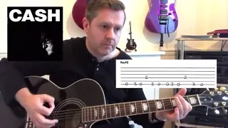 Johnny Cash - Personal Jesus - Guitar Play Along (Guitar Tab)