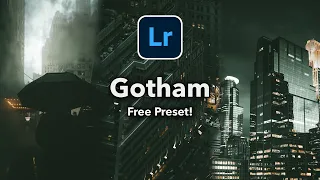 Gotham (Mobile) Lightroom Editing Tutorial + FREE DNG Preset Download | Moody Cinematic Film Style