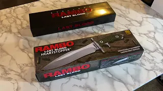 Rambo Heartstopper knife comparison