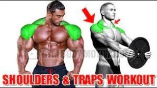 9 Best Exercises for BIGGER SHOULDERSe and TRAPS