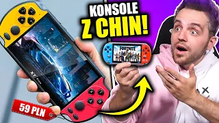 Testuje NIESAMOWITE KONSOLE DO GIER Z CHIN! *podróba PSP*