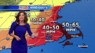 Video: Temps drop; Nor'easter moves in