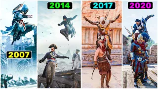 Evolution of Air Assassination in Assassin's Creed Games (2007-2020)