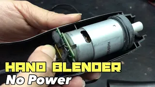 How to repair hand blender no power