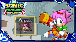 SONIC ORIGINS PLUS - Amy Rose in All Competition Stages (Sonic 3 & Knuckles)