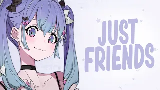 Nightcore - Just Friends (Audrey Mika) (Lyrics)