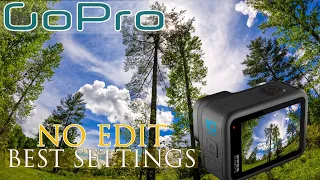 GOPRO BEST SETTINGS for NO EDIT Videos, Photos & Time Lapses