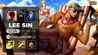 Lee Sin vs Kindred Jungle - KR Challenger - Patch 14.9 Season 14