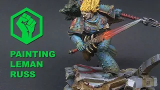 Leman Russ Primarch of the Space Wolves: How to paint like a Pro