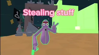 Stealing stuff in hide and seek