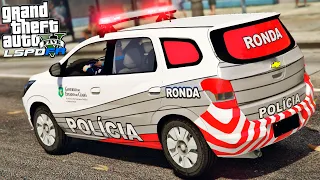 GTA V PMCE - PATRULHAMENTO ESPECIAL COM A RONDA | CHEVROLET SPIN 2015 - POLÍCIA MILITAR DO CEARÁ