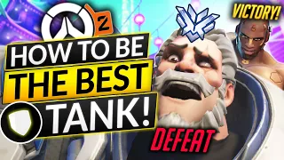 How I DEFEATED the RANK 1 Reinhardt EU - BEST TANK TIPS - Overwatch 2 Guide