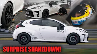 GR Yaris by Raeder Motorsport: First Track Roll-Out! | How is it THAT Good?!