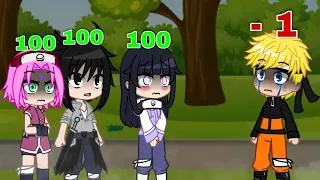 "Number of lives" || Gacha club || Meme || Naruto