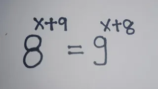 Nice Exponent Math Simplification | Find the Value Of X=? Maths Olympiad#maths #mamtamaam