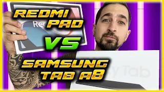 Samsung TAB A8 🔴VS🔴 Xiaomi REDMI PAD - Aquí se decide la MEJOR TABLET DE GAMA MEDIA!🔥
