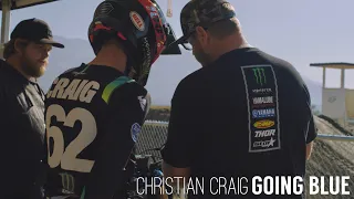 CHRISTIAN CRAIG | GOING BLUE | First Day Riding Star Racing Yamaha Vlog