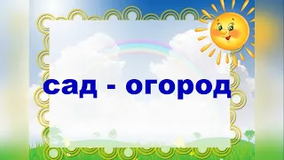 Сад огород