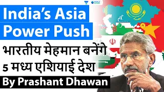 All Central Asian Countries Invited to Republic Day 2022 | India's Asia Power Push
