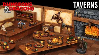 Taverns and Miniature Food! DIY Crafting for Dungeons and Dragons