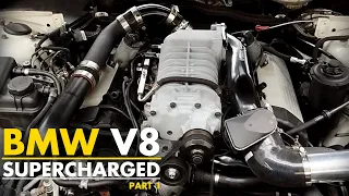 Black Kaiser V8 Supercharger Kit Preview | BMW N62, M62 & M60 | Part 1