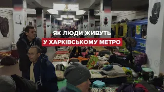 Харківське метро стало домом: як там живуть містяни