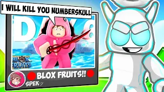 I Stream Sniped This Blox Fruit YOUTUBER And Made Him RAGE...