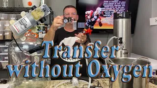 Transfer beer without introducing oxygen - Simple and Easy - Transfer Pump System