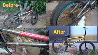 Rusty Sunday BMX restoration montage