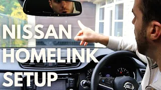 Nissan Homelink Programing to Your Garage Door Tutorial & How To