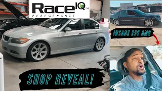 RaceIQ Performance Brand New Shop! + INSANE MERCEDES E55 AMG