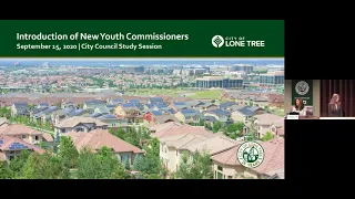 September 15, 2020 Lone Tree City Council Study Session