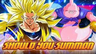 FIRE GOLDEN WEEK UNITS! BUT SHOULD YOU SUMMON FOR AGL SSJ3 ANGEL GOKU & INT FAT BUU? [Dokkan Battle]