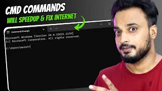 RUN These 5 CMD Commands to FIX Internet Problems & Boost Speed !