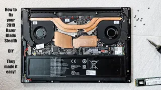 Replacing SSD in 2019 Razer blade stealth - how to fix coil whine