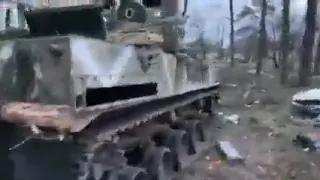 #Ukraine: Captured Russian BMD-4M Airborne Infantry Fighting Vehicle