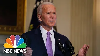 LIVE: Biden Meets With White House Covid Response Team | NBC News