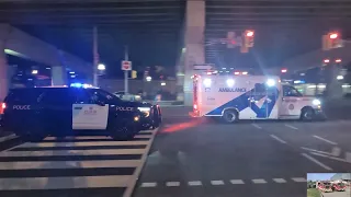 *RARE* OPP Escorting Toronto Paramedics Ambulance (ACTS)