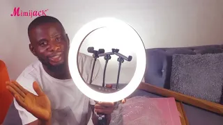 How to set up 14 inches Ring Light