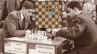 Bobby Fischer vs Mikhail Tal | Candidates Tournament (1962)