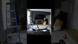 Kids Shoot Mom with Nerf and Mom Drops Paint on Couch😂🤣