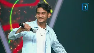 Amit Malla Thakuri "Chari Ko Ghar Gudaima" | The Voice of Nepal Season 4 - 2022