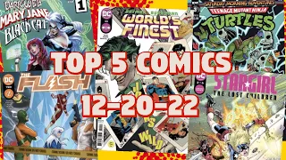 Top 5 Comics of The Week! 12-20-22